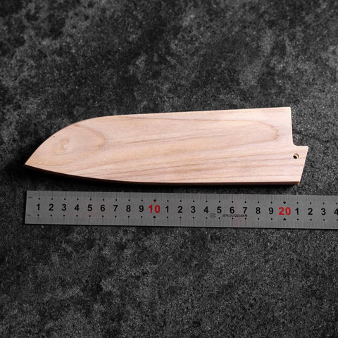 Magnolia Saya Sheath for Santoku Knife with Pin 165mm (6.5”)-[Musashi]-[Japanese-Kitchen-Knives]