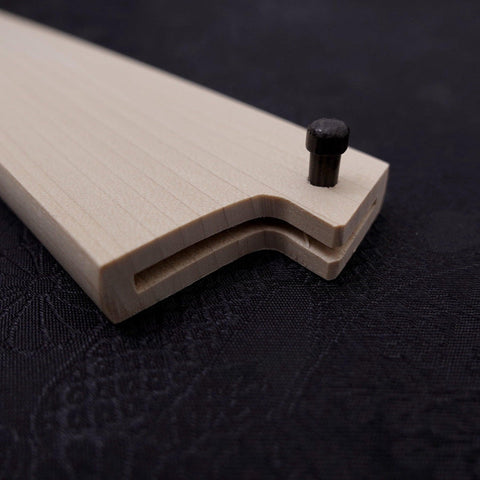 Magnolia Saya Sheath for Sujihiki with Pin 240mm (9.4”)-[Musashi]-[Japanese-Kitchen-Knives]