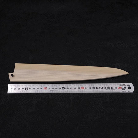Magnolia Saya Sheath for Sujihiki with Pin 270mm (10.6”)-[Musashi]-[Japanese-Kitchen-Knives]
