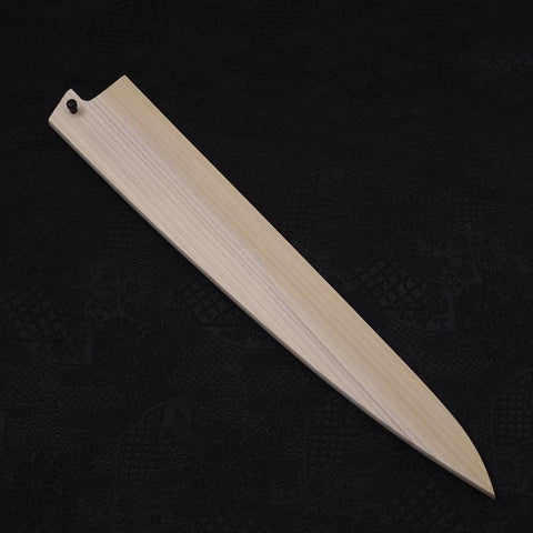 Magnolia Saya Sheath for Sujihiki with Pin 270mm (10.6”)-[Musashi]-[Japanese-Kitchen-Knives]