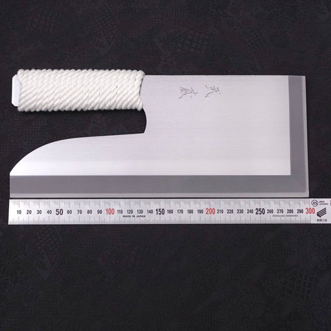 Menkiri (Noodle Knife) Blue Steel #2 Nashiji 300mm (11.8”)