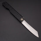 Mizushibuki Aogami Higonokami Black 100mm (3.9”)-[Musashi]-[Japanese-Kitchen-Knives]