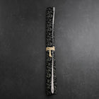 Moribashi Chopsticks Stainless Ebony Handle 180mm with Ebony Sheath and Storage Pouch-[Musashi]-[Japanese-Kitchen-Knives]