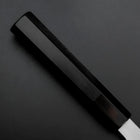 Mukimono Blue Steel #2 Kasumi Buffalo Ebony Handle 170mm (6.7”)-[Musashi]-[Japanese-Kitchen-Knives]