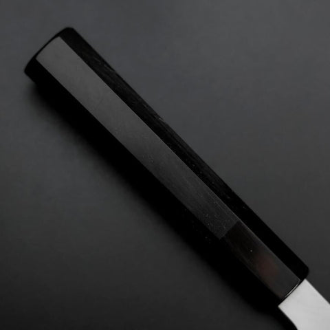 Mukimono Blue Steel #2 Kasumi Buffalo Ebony Handle 170mm (6.7”)-[Musashi]-[Japanese-Kitchen-Knives]