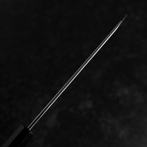 Mukimono Blue Steel #2 Suminagashi Buffalo Ebony Handle 170mm (6.7”)-[Musashi]-[Japanese-Kitchen-Knives]