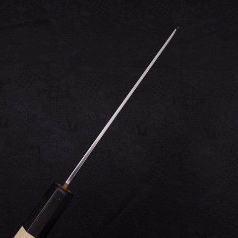Mukimono White Steel #2 Kasumi Mango de Magnolia con Cuerno de Búfalo 180mm