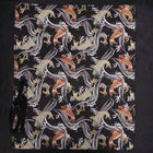 Musashi Japanese Style Kitchen Knife Roll Koi-Black 4 Pockets Handmade-[Musashi]-[Japanese-Kitchen-Knives]
