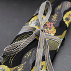Musashi Japanese Style Kitchen Knife Roll Michi-naga Yukiwamon 4 Pockets Handmade-[Musashi]-[Japanese-Kitchen-Knives]