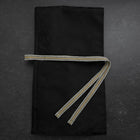 Musashi Japanese Style Kitchen Knife Roll Phoenix Black 1 Pocket Handmade-[Musashi]-[Japanese-Kitchen-Knives]