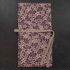 Musashi Japanese Style Kitchen Knife Roll Purple Sakura 1 Pocket Handmade-[Musashi]-[Japanese-Kitchen-Knives]