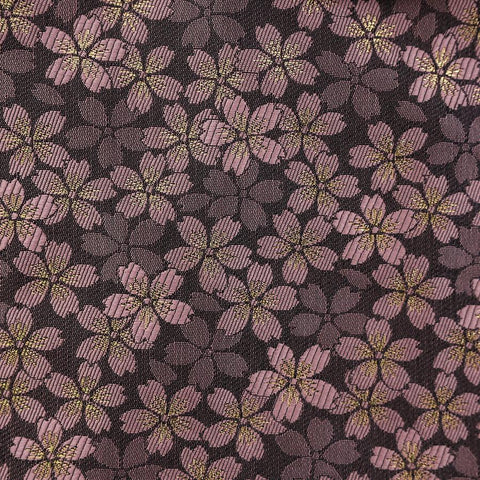Musashi Japanese Style Kitchen Knife Roll Purple Sakura 1 Pocket Handmade-[Musashi]-[Japanese-Kitchen-Knives]