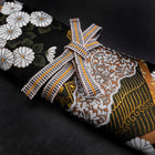 Musashi Japanese Style Kitchen Knife Roll Yamagata Kikkamon Black 1 Pocket Handmade-[Musashi]-[Japanese-Kitchen-Knives]