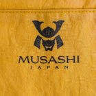 Musashi Japanese Style Kitchen Knife Roll Yamagata Kikkamon Black 4 Pockets Handmade-[Musashi]-[Japanese-Kitchen-Knives]