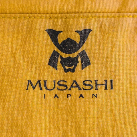 Musashi Japanese Style Kitchen Knife Roll Yamagata Kikkamon Black 4 Pockets Handmade-[Musashi]-[Japanese-Kitchen-Knives]