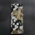 Musashi Japanese Style Kitchen Knife Roll Yamagata Kikkamon Black 4 Pockets Handmade-[Musashi]-[Japanese-Kitchen-Knives]