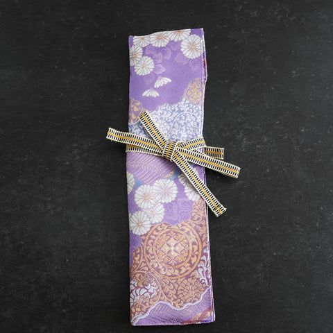 Musashi Japanese Style Kitchen Knife Roll Yamagata Kikkamon Fuji 1 Pocket Handmade-[Musashi]-[Japanese-Kitchen-Knives]