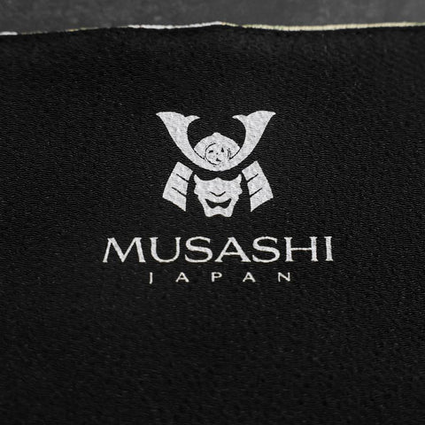 Musashi Japanese Style Kitchen Knife Roll Yamagata Kikkamon Rikyu 1 Pocket Handmade-[Musashi]-[Japanese-Kitchen-Knives]