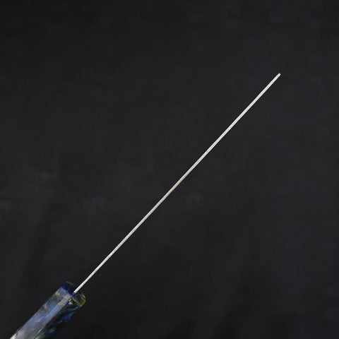 Nakiri AUS-10 Nashiji Damascus Ocean Fireworks Handle 165mm-[Musashi]-[Japanese-Kitchen-Knives]