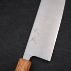 Nakiri AUS-10 Polished Yaki-Urushi Handle 165mm-[Musashi]-[Japanese-Kitchen-Knives]