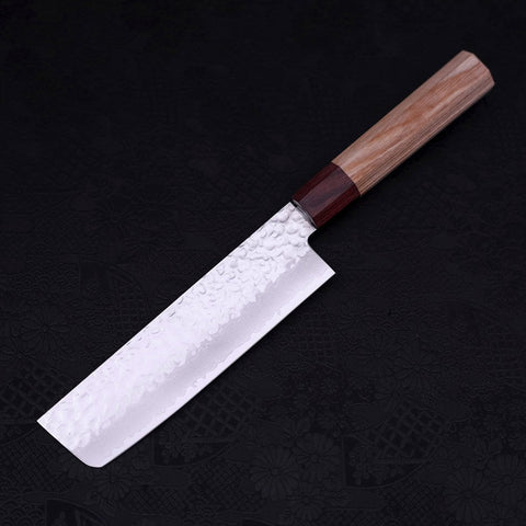 Nakiri AUS-10 Tsuchime Damasco Mango de Cerezo 165 mm