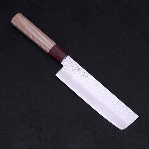 Nakiri AUS-10 Tsuchime Damasco Mango de Cerezo 165 mm