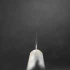 Nakiri AUS-10 Tsuchime Damascus Ocean Black White Gold Handle 165mm-[Musashi]-[Japanese-Kitchen-Knives]