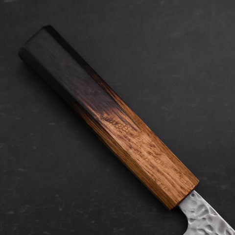 Nakiri AUS-10 Tsuchime Damasco Mango Yaki Urushi 165 mm