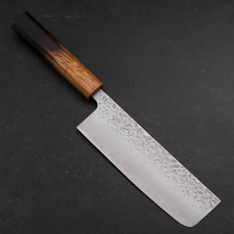 Nakiri AUS-10 Tsuchime Damasco Mango Yaki Urushi 165 mm