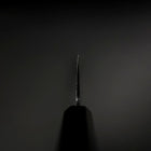 Nakiri Blue Steel #2 Kurouchi Ebony Handle 170mm-[Musashi]-[Japanese-Kitchen-Knives]