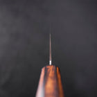 Nakiri Blue Super Polished Sumi Urushi Handle 165mm-[Musashi]-[Japanese-Kitchen-Knives]