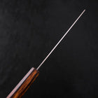Nakiri Blue Super Polished Sumi Urushi Handle 165mm-[Musashi]-[Japanese-Kitchen-Knives]
