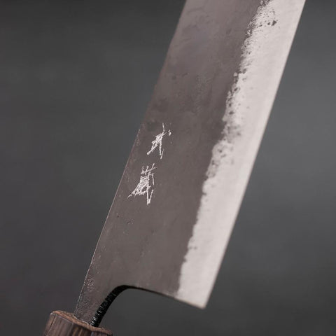 Nakiri Blue Steel #2 Kurouchi Mango Sumi Urushi 165 mm