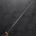 Nakiri Blue Steel #2 Kurouchi Sumi Urushi Handle 165mm-[Musashi]-[Japanese-Kitchen-Knives]