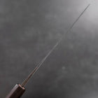 Nakiri Blue Steel #2 Kurouchi Walnut Handle 165mm-[Musashi]-[Japanese-Kitchen-Knives]