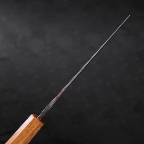 Nakiri Blue Steel #2 Kurouchi Yaki Urushi Handle 165mm-[Musashi]-[Japanese-Kitchen-Knives]