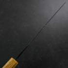 Nakiri Blue Steel #2 Kurouchi Yaki Urushi Handle 165mm-[Musashi]-[Japanese-Kitchen-Knives]