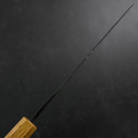 Nakiri Blue Steel #2 Kurouchi Yaki Urushi Handle 165mm-[Musashi]-[Japanese-Kitchen-Knives]