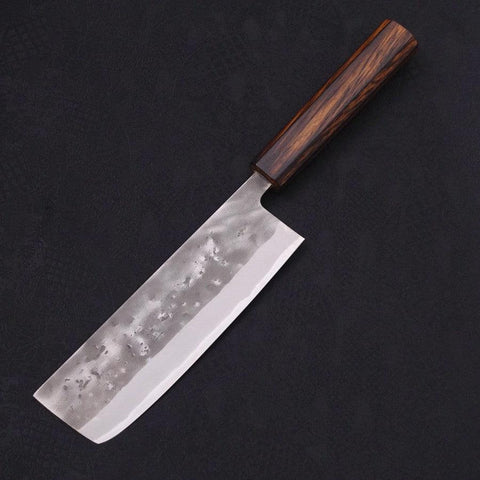Nakiri Blue Steel #2 Nashiji Mango Sumi Urushi 165mm