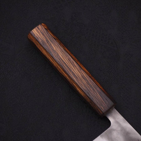 Nakiri Blue Steel #2 Nashiji Mango Sumi Urushi 165mm