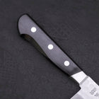 Nakiri Blue Steel #2 Tsuchime Stainless Clad Western Handle 165mm-[Musashi]-[Japanese-Kitchen-Knives]
