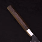 Nakiri Blue Steel #2 Walnut Handle 200mm-[Musashi]-[Japanese-Kitchen-Knives]