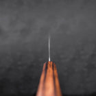 Nakiri Chromax Mirror Tsuchime Sumi Urushi Handle 165mm-[Musashi]-[Japanese-Kitchen-Knives]