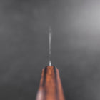 Nakiri Chromax Tsuchime Sumi Urushi Handle 165mm-[Musashi]-[Japanese-Kitchen-Knives]