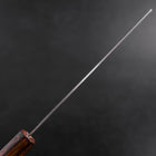 Nakiri Chromax Tsuchime Sumi Urushi Handle 165mm-[Musashi]-[Japanese-Kitchen-Knives]