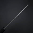 Nakiri Cobalt Stainless HRC62 Kurouchi Damascus Buffalo Ebony Handle 165mm (6.5”)-[Musashi]-[Japanese-Kitchen-Knives]