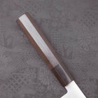 Nakiri HAP-40 Polished Buffalo Ebony Handle 165mm-[Musashi]-[Japanese-Kitchen-Knives]