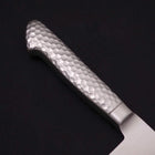 Nakiri Knife VG-5 Polished Western Handle 180mm (7”)-[Musashi]-[Japanese-Kitchen-Knives]