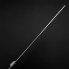 Nakiri Molybdenum Polished Western Black Handle 160mm-[Musashi]-[Japanese-Kitchen-Knives]