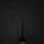 Nakiri SK Steel Kurouchi Kurigata Magnolia Handle 170mm (6.7”)-[Musashi]-[Japanese-Kitchen-Knives]